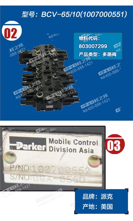 徐工挖掘機分配閥