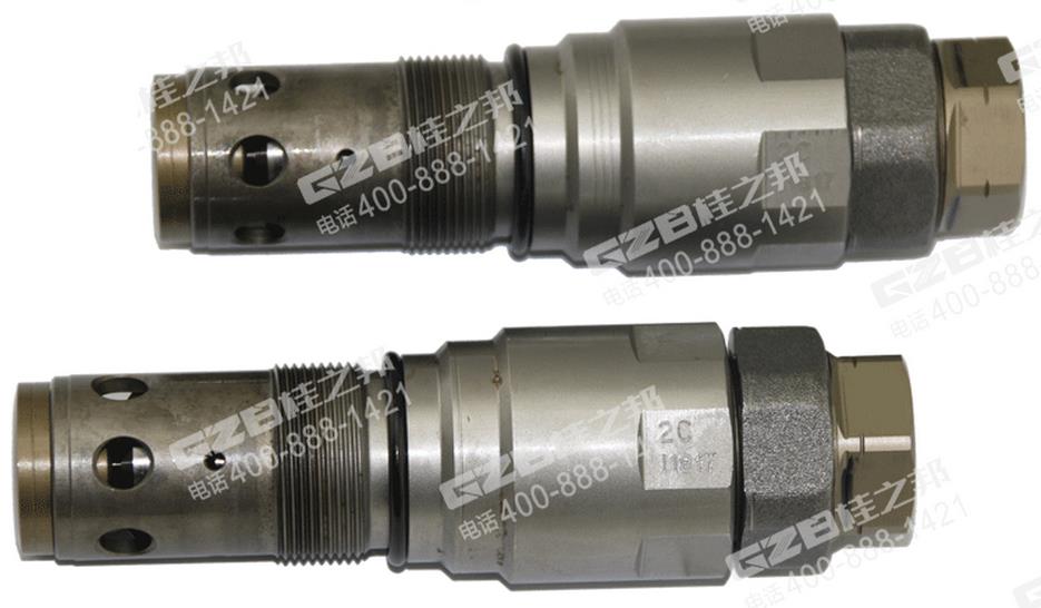 挖掘機配件網(wǎng)：徐工挖掘機回轉(zhuǎn)馬達溢流閥V2CT2