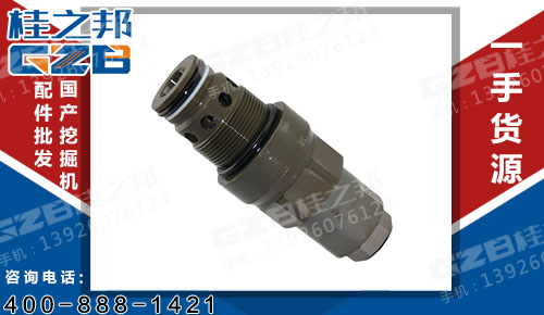 銷售廈工XG822挖掘機(jī)旁通溢流閥 挖掘機(jī)配件批發(fā)市場(chǎng)