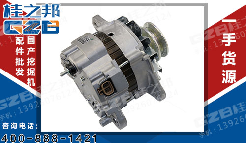 去哪找三一SY195挖掘機(jī)三菱發(fā)電機(jī) 三一挖機(jī)配件