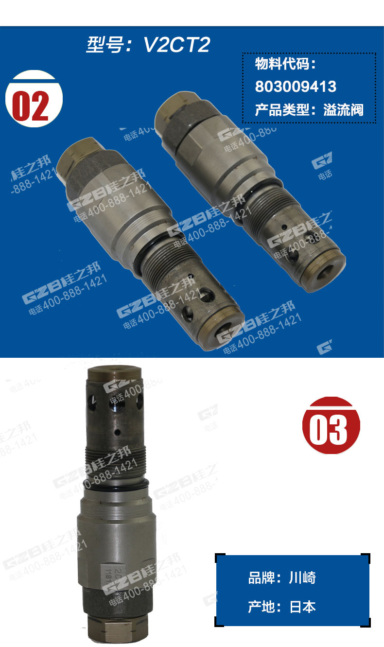 徐工挖掘機回轉(zhuǎn)馬達溢流閥 徐工挖掘機回轉(zhuǎn)馬達溢流閥