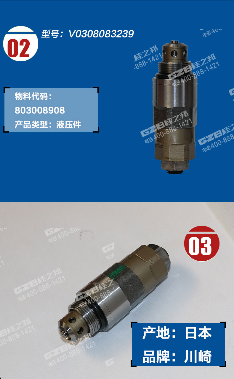 徐工250挖掘機溢流閥