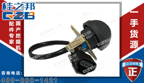 供應(yīng)XE135B挖掘機(jī)油門旋鈕DXG-EC-01-J1-01，原裝挖掘機(jī)配件采購