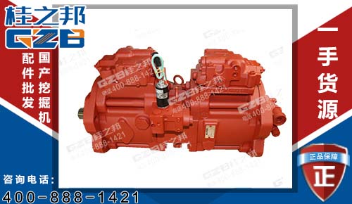 川崎徐工XE210挖掘機(jī)液壓泵K3V112DT 原裝挖掘機(jī)配件批發(fā)